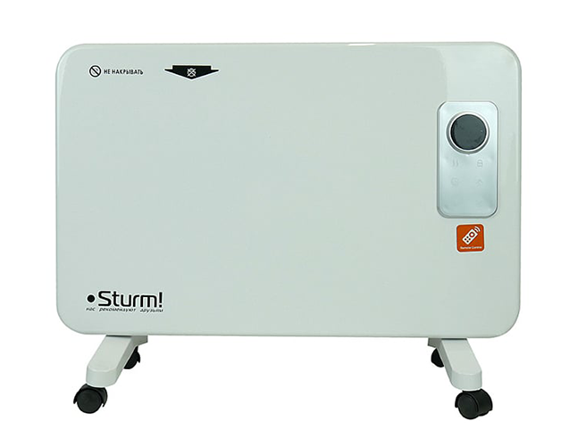 Конвектор Sturm!, 1000Вт, 2 режима, пульт ДУ, дисплей, термостат, напольн/настен