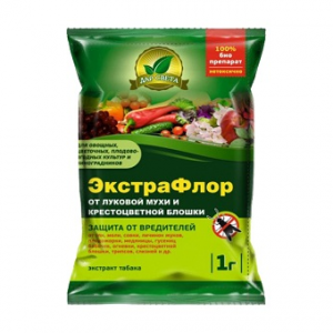 Экстрафлор от луковой мухи 1 гр. (биопрепарат на основе растительных экстрактов) (1/25)