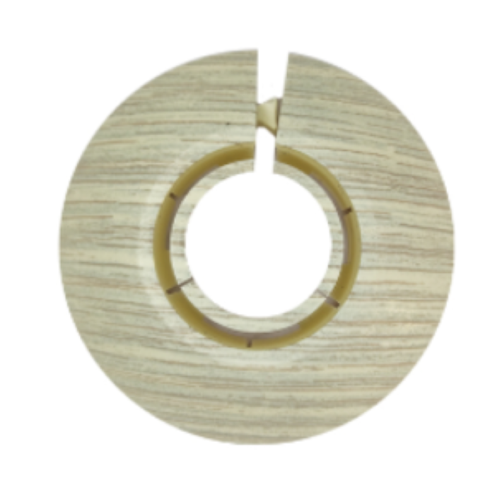 Обвод для труб универсальный, D16-22, "Ясень белый"