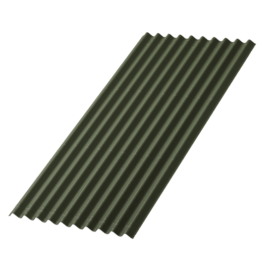 Лист Ондулин SMART зеленый, 1950*950*3 мм