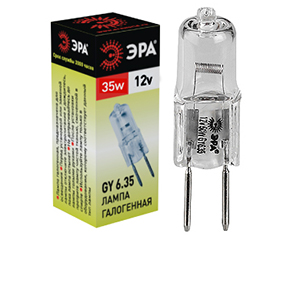 Лампа JC 12V 35W GY6.35 ЭРА