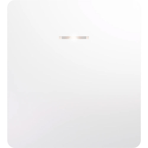 Выключатель 1-кл. с инд., с/п, 10А, ROUND перламутр