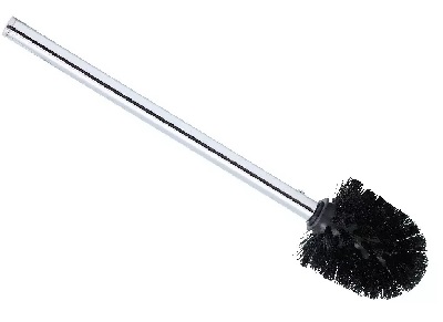 Щетка "Fixsen" для унитаза напольная "Kvadro FX-34013B", черная