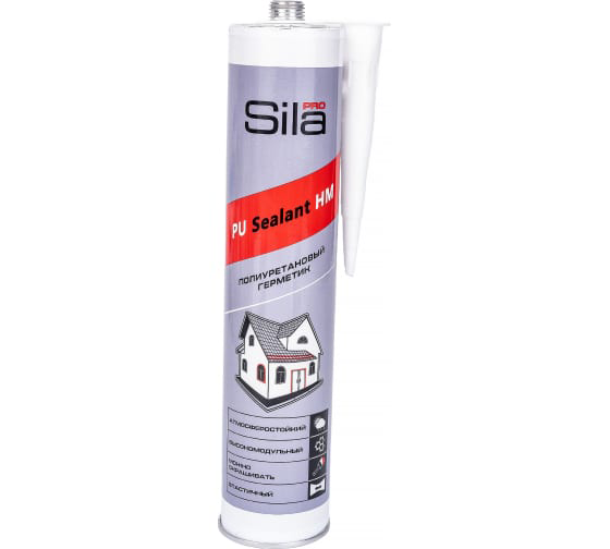 Герметик однокомпонентный полиуретановый &quot;SILA PRO PU Sealant HM&quot;, 280мл, черный