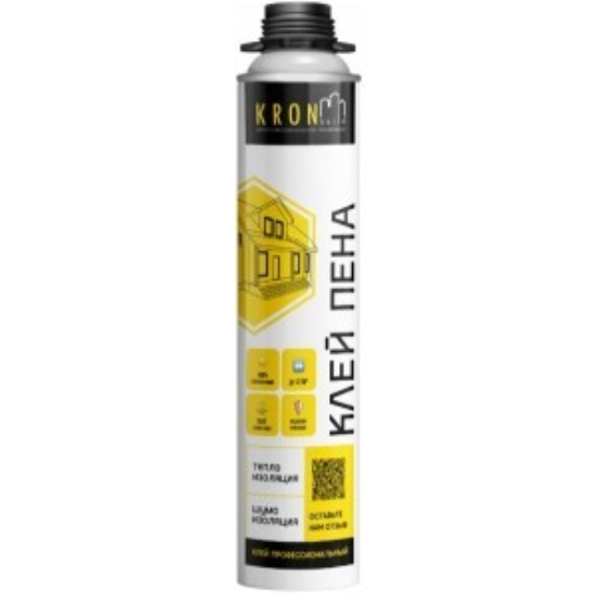 Клей-пена строительная "KRONbuild", 850мл