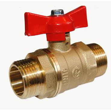 Клапан шаровый &quot;Бабочка&quot; М*МВ 3/4н/н &quot;Галлоп&quot;