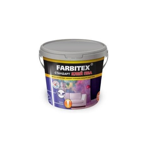 Клей ПВА стандарт "FARBITEX", 10кг