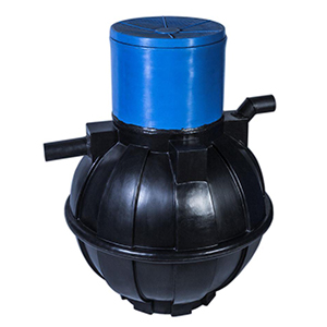 Проточная система биологической очистки  «Шар» (137*186) 900л