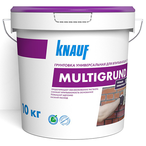 Грунт универсальный  10кг, 33шт, Кнауф Мультигрунд