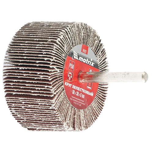 Круг "Matrix" лепестковый торцевой Р40, 60*20мм