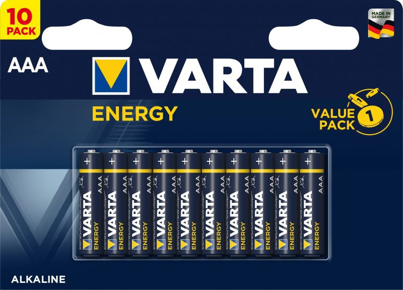 Эл. питания VARTA ENERGY LR03 (ААА) BL10 4103 (1/20)