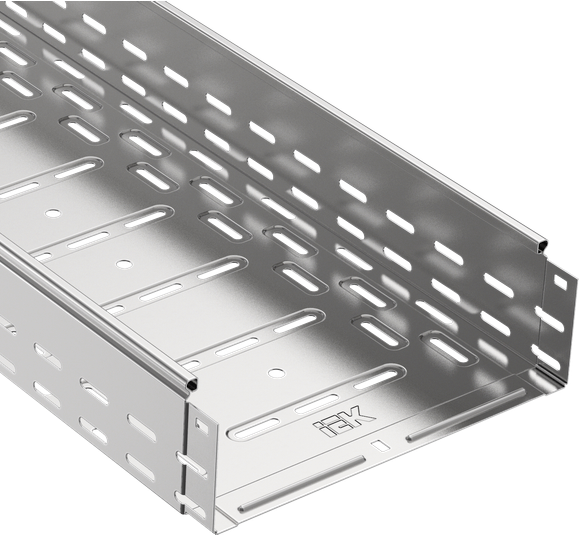Лоток перфорированный 100*300*3000мм &quot;ИЭК&quot;без крышки