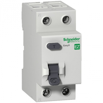 Выключатель дифференциального тока EASY9 (УЗО) 2Р 25А 30мА, тип АС "Schneider Electric"