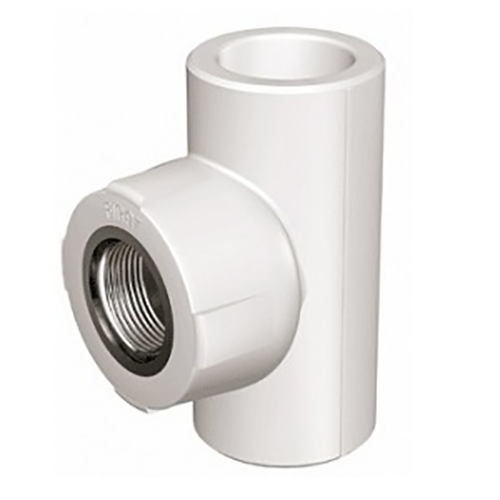 Тройник комбинированный "Aquattro" с внутренней резьбой PPR T(F) 25*1/2в