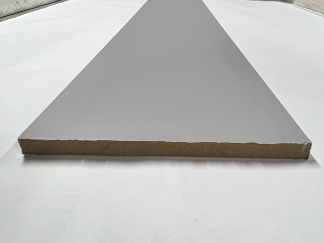 Доборная планка , 150*2070*10мм, ламинатин, "Серый"Дубрава-Сибирь