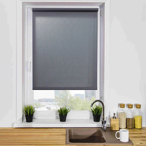 Рулонная штора &quot;SunPatica&quot; Fresh FR-3011, стальной mini, 520*1600мм