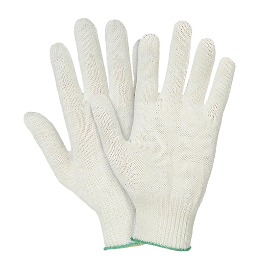 Перчатки х/б,  белые