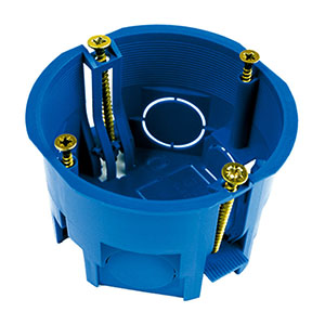 Коробка установочная "Gusi" для скрытой установки под гипсокартон "С3Е3" d-68мм, h-45мм