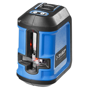 Нивелир лазерный "Зубр", линейный К-10, суперкомпакт, 15м,