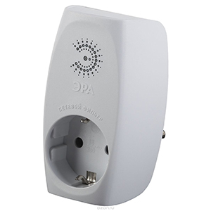 Сетевой фильтр "ЭРА", 1 с з/к, белый, "Эра"