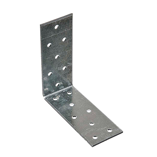 Уголок крепёжный перфорированный равносторонний 100*100*40мм