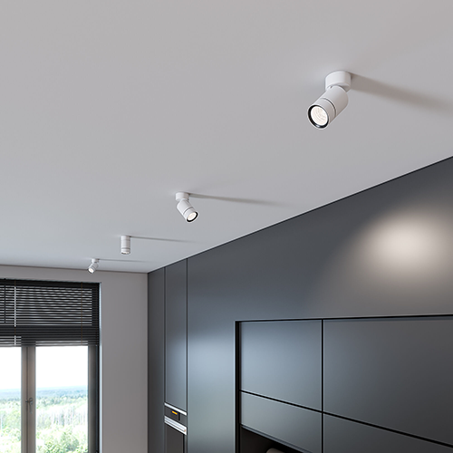 Светильник накладной поворотный Niro MR16, GU10 белый