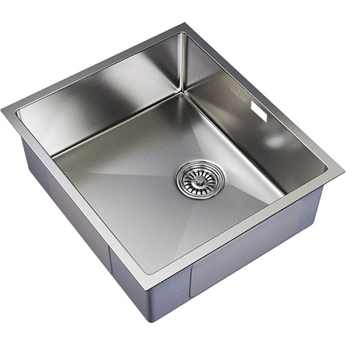 Мойка "Mixline Pro" нержавеющая врезная 500*440*200*1,2мм, с выпуском 3 1/2, с сифоном, сатин