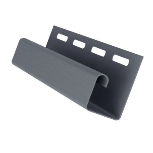 Профиль J "Grand Line Standart" 3м, серый графит