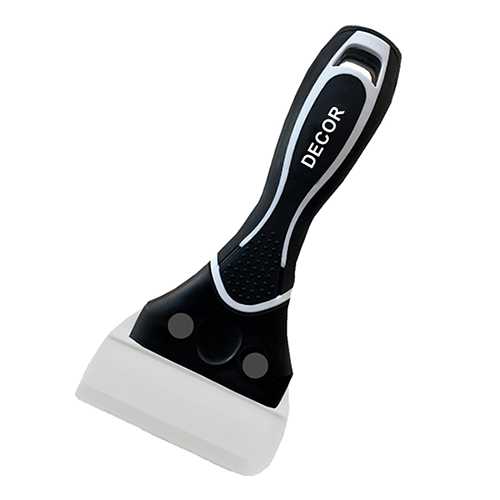 Шпатель 126мм, фуговальный двухкомпонентная ручка, Decor, Россия