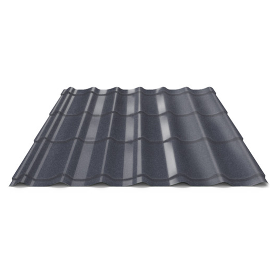 Профиль кровельный "Монтеррей" ПЮС, 1200*1180*0,45мм, "Графит"