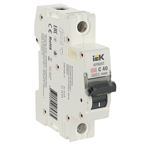 ARMAT Автоматический выключатель M06N 1P C 40А IEK