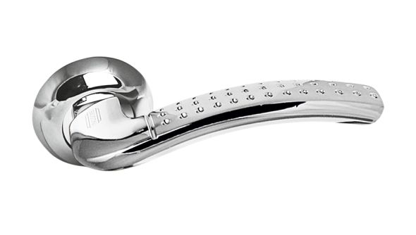 Ручка дверная "PALIDORE A-59 HHP", "Хром" ( Bona ZM хром)