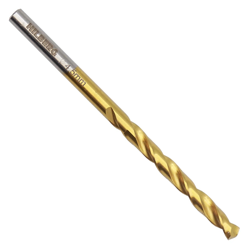 Сверло по металлу 4,5*80(47)мм 10шт/уп Hilberg Cobalt 5% TOP