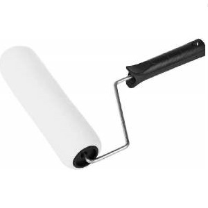 Валик 180мм, велюр, ворс 5мм, ролик d=42мм, ручка d=8мм, Decor