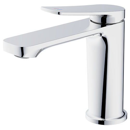 Смеситель &quot;Splenka&quot; однорычажный для умывальника &quot;S40.10&quot;, хром, латунь, с подводкой