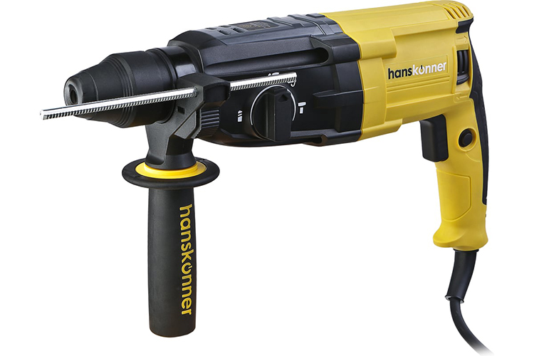Перфоратор Hanskonner PLATINUM, HRH0928H, 950Вт, 28мм,3.2Дж,0-1100об/мин,4м кабель