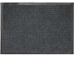 Коврик "Ребристый", влаговпитывающий, "Серый", 900*1500мм