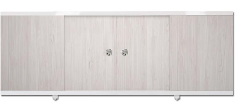 Экран-купе для ванны "Белый ясень", 1,69м