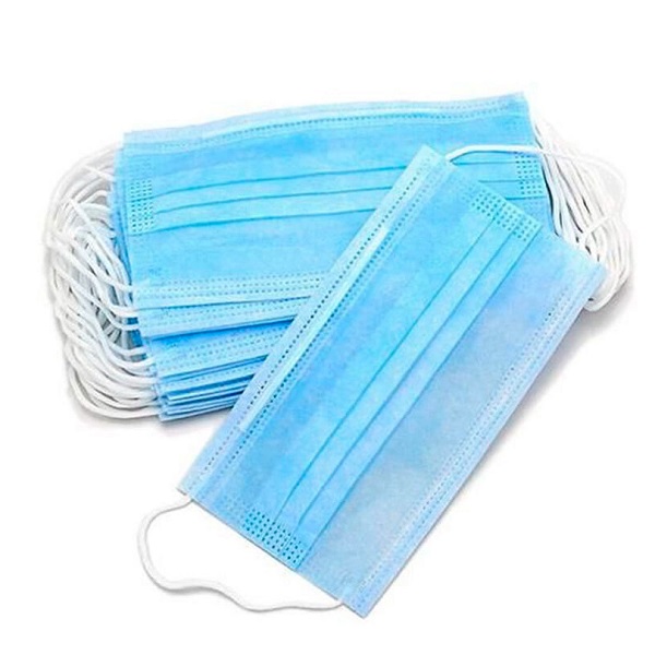 Маска защитная трехслойная