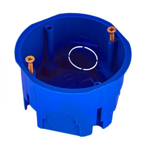 Коробка установочная "Gusi" для скрытой установки "С3М2 KK" d-68мм, h-45мм, с саморезами