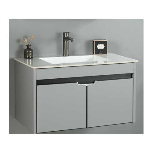 Тумба с умывальником Соломон H0800A, светло-серый, 800мм