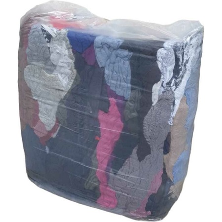 Ветошь мини трикотаж цветной х/б 40*50 10кг.