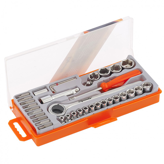 Набор"Sparta" слесарно-монтажный 37 предмета