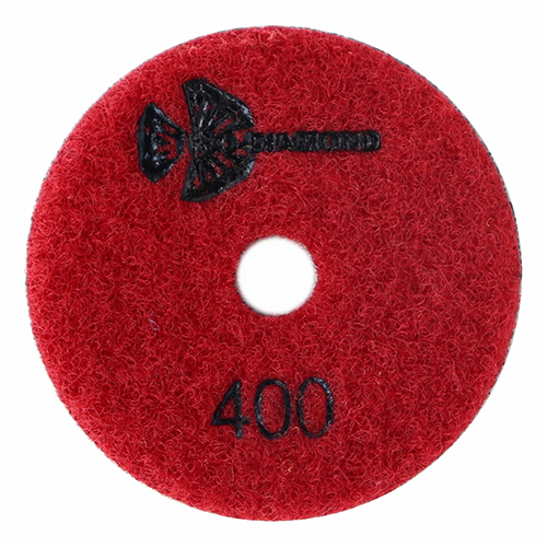 Алмазный гибкий шлифовальный круг &quot;Черепашка&quot; 50мм, №  400 (сухая шлифовка)