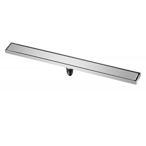 Душевой лоток "MAGdrain JXC 600 Q50-B" 55*600мм, магнитный клапан, нержавейка, матовый