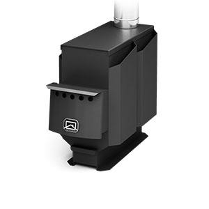 Печь отопительная &quot;Теплодар Т-100&quot; отапливаемое помещение до 100 куб.м., диаметр дымохода-115, поддержание температуры с одной закладки 2-3часа