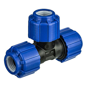 Тройник для трубы ПЭ 63мм