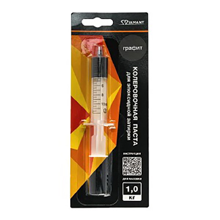 Колеровочная паста водоотталкивающая "ДИАМАНТ , к 1кг, "028 графит (темно-серый)" эпоксидная