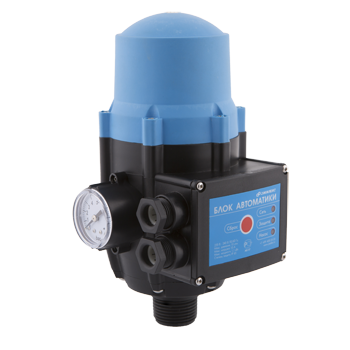 Блок автоматики, защита от сухого хода, запуск при понижении давления, остановка при отсутствии водного потока "Джилекс"