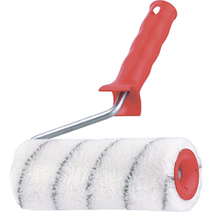 Валик 250мм, полиакрил, ворс 12мм, ролик d=36мм, ручка d=6мм, Matrix